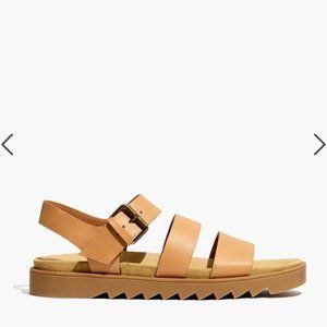 Madewell The Addie Sandal in Desert Camel